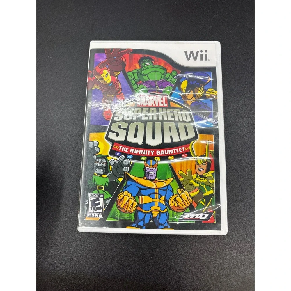 Marvel Super Hero Squad The Infinity Gauntlet Nintendo Wii Game WORKS
